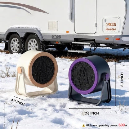 ♨️LAST DAY SALE 70% OFF!!⚡50K+ SOLD!❄️2026 Portable Instant-Heat Heater – Outdoor & Desktop Mini Radiator