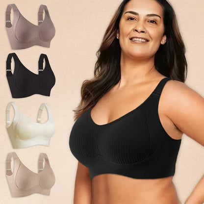 🎁Last Day Buy 1 Get 3 Packs(Each only ￡4.33)🔥Super firming bra | Wire-free push-up bra👍No more sagging breasts