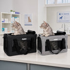 Cat Carrier Airline Approved 5mm Frame Mesh Windows  Oxford
