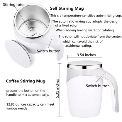 🥰2025 New Hot Sales - 49% OFF✨Rechargeable Automatic Magnetic Stirring Coffee Mug