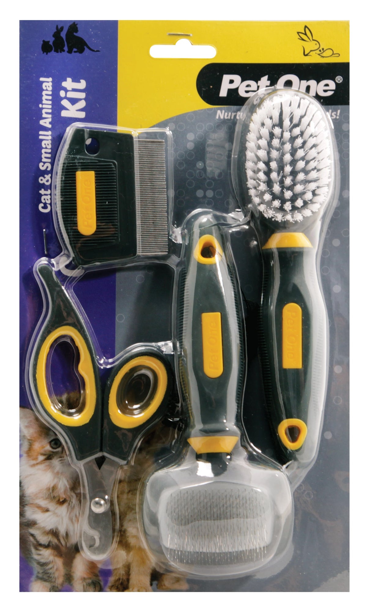 Pet One Cat & Small Animal Grooming Kit