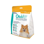 ORAVET Dog Dental Hygiene Chews (for Dogs weighing up to 4.5kg)