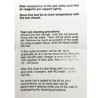 SALIFERT Potassium Test kit for saltwater / freshwater (K)