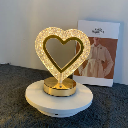 🎁Christmas Sale 50% OFF!!🎄50K+ SOLD! ✨Rechargeable Luxury Crystal LED Night Light Lamp