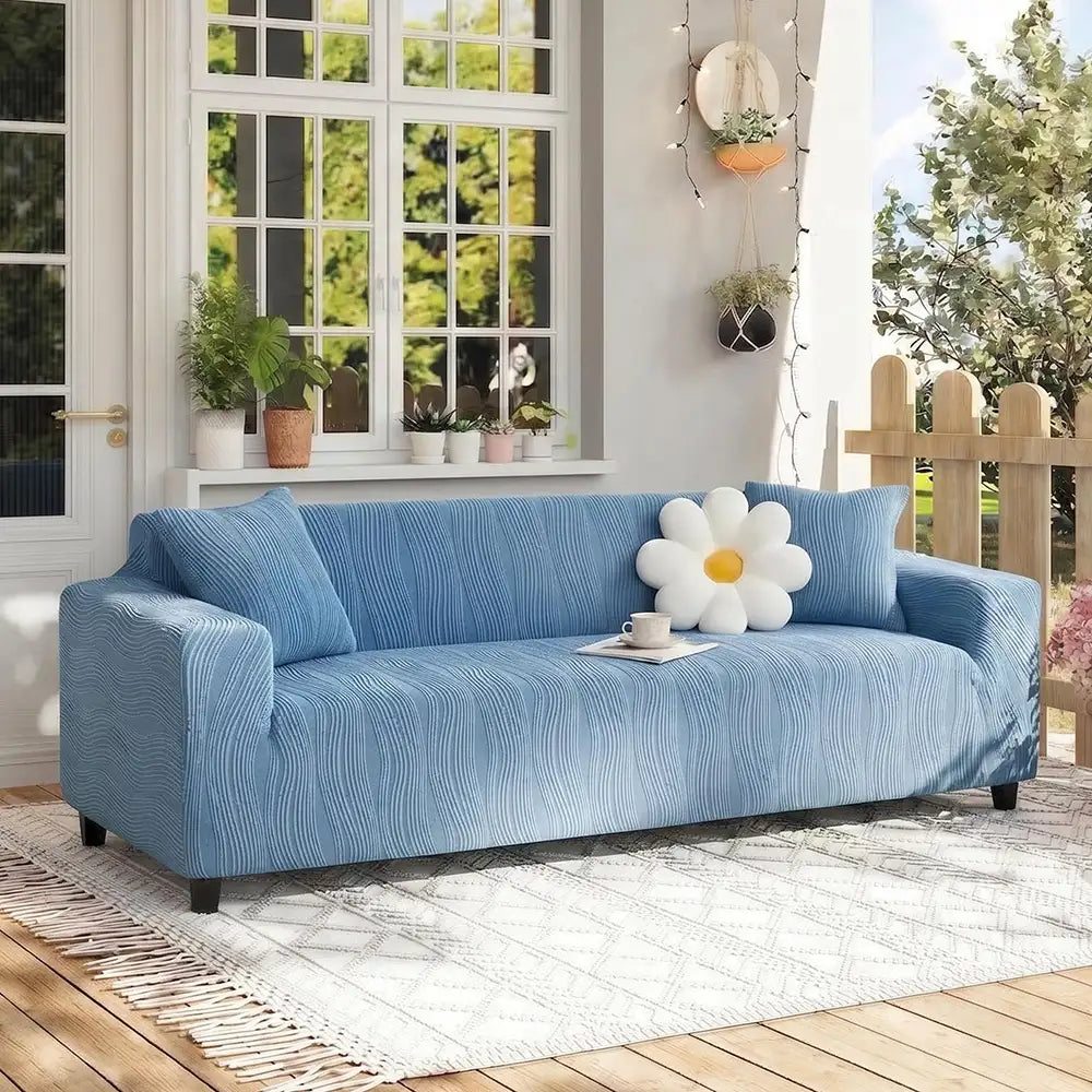 Jacquard Stretch Full-Cover Anti-scratch Couch Cover