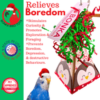 2745 Penguin Christmas Crinkle Cone