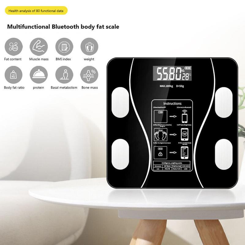 💥LAST DAY SALE 70% OFF🔥Smart BMI Digital Wireless Weight Scales with LCD Display