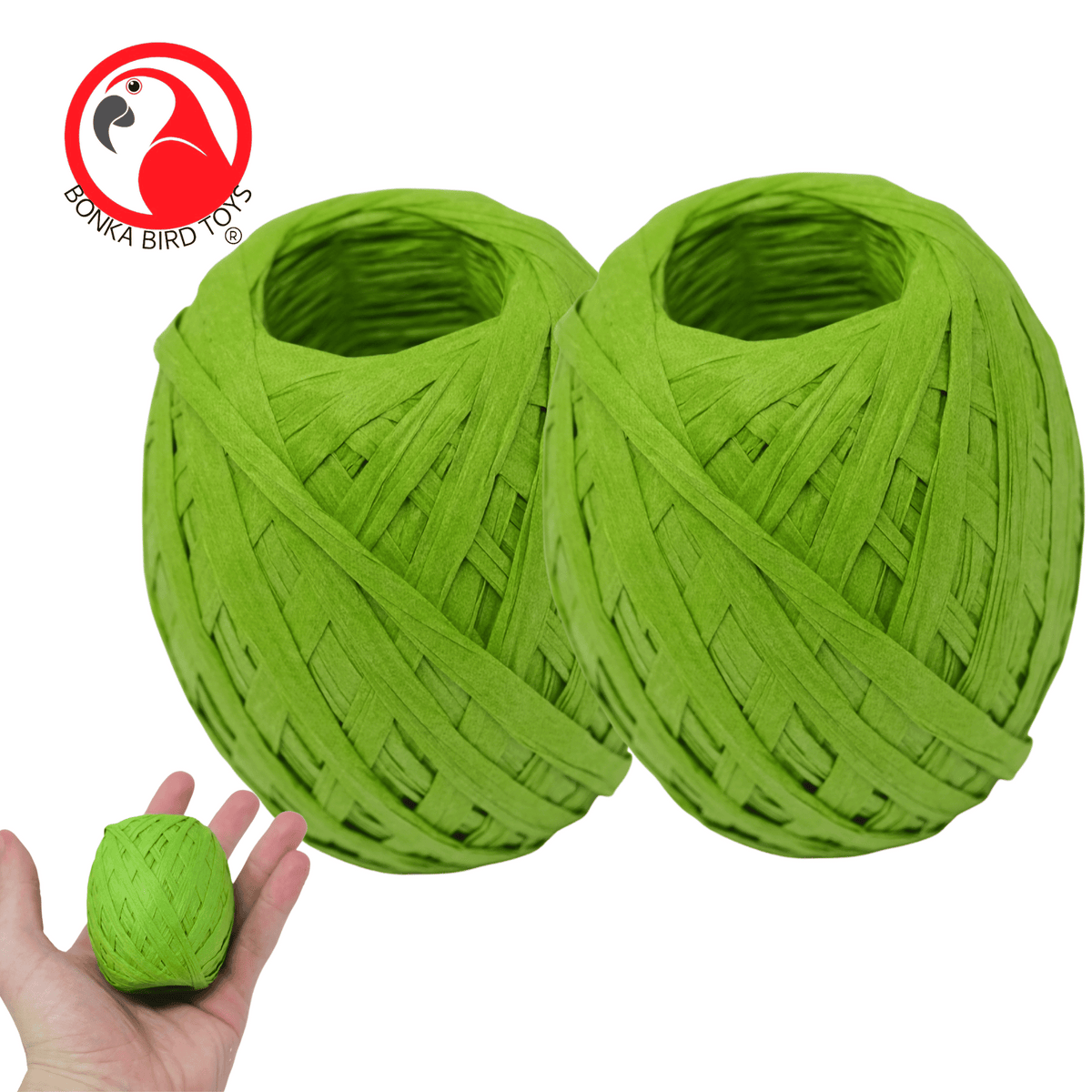 Pack 2 Specialty Raffia Ribbon Gift Packing (200ft)