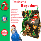 2749 Santa Christmas Treat Bag