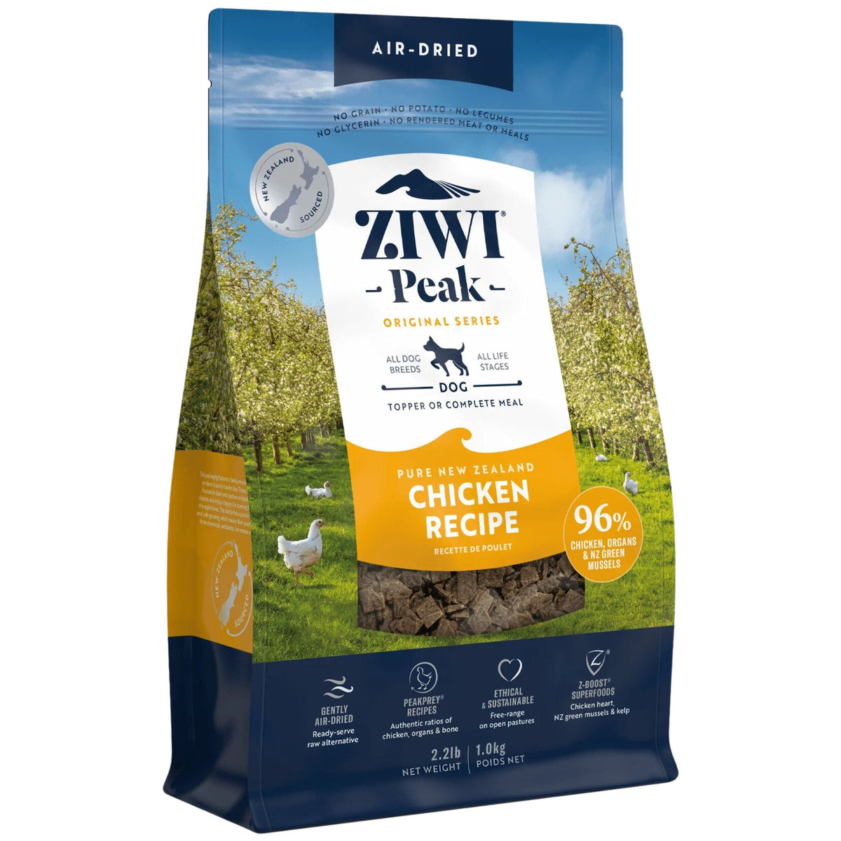 ZIWI Peak Dog Food Air Dried Free-Range Chicken