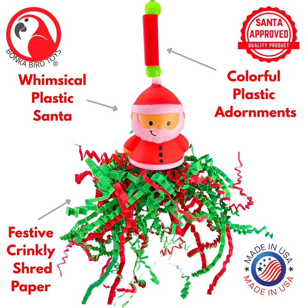 3002 Christmas Santa Crinkle