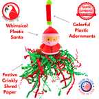 3002 Christmas Santa Crinkle