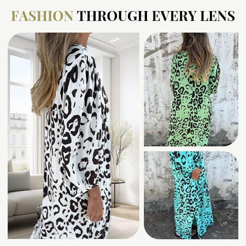 🌸Summer Specials🌸 V-Neck Printed Flowy Dress with Pockets