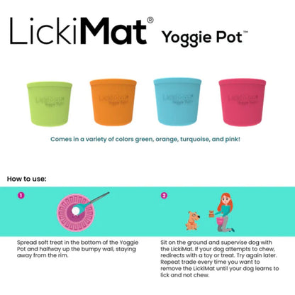LickiMat Dog Yoggie Pot