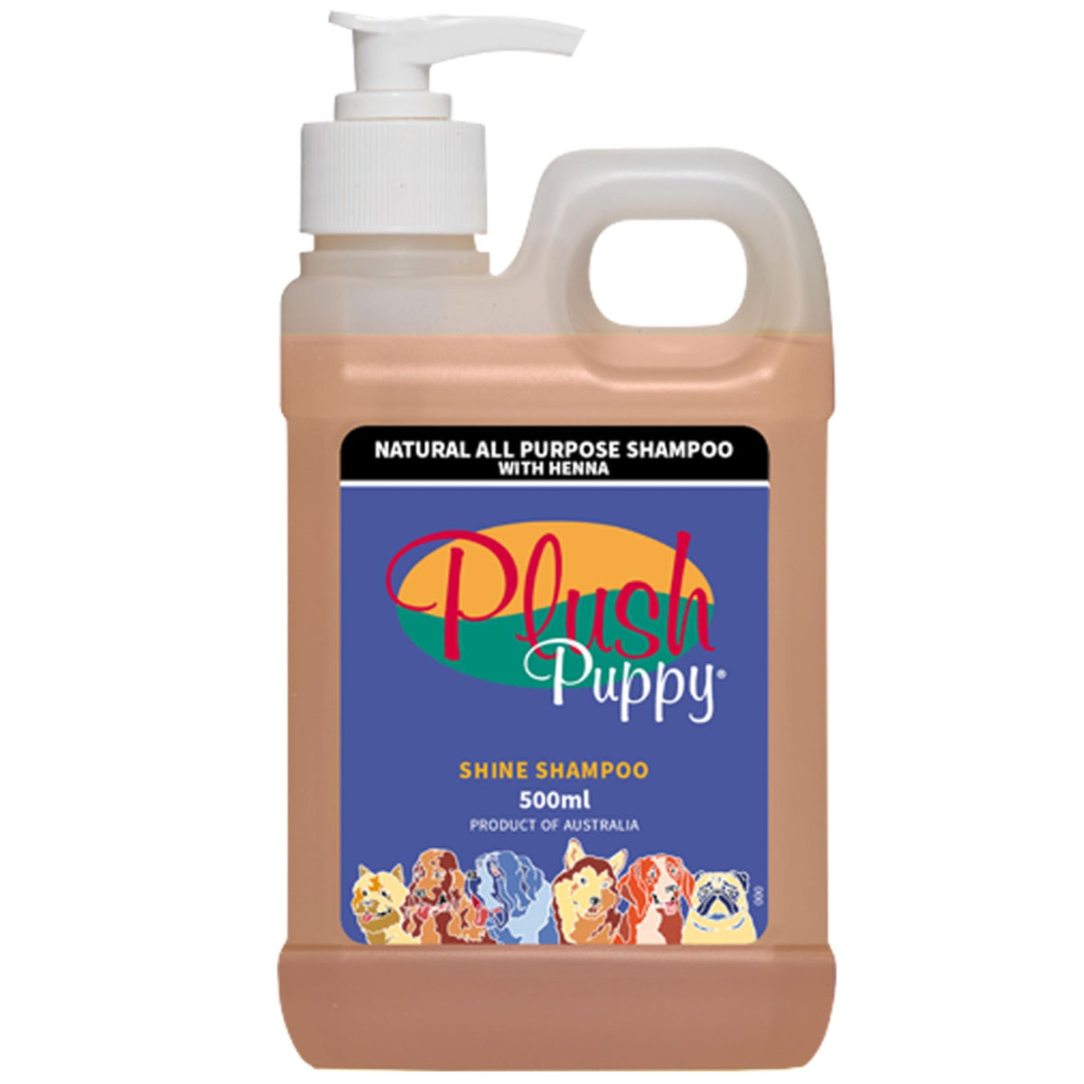Plush Puppy Natural All Purpose Shampoo with Henna