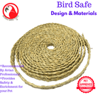 1254 7/8" Seagrass Braided Rope 20 Ft