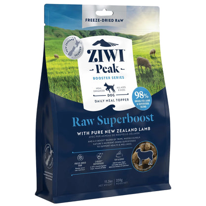 ZIWI Peak Freeze Dried Dog Boosters Raw Superboost - Lamb