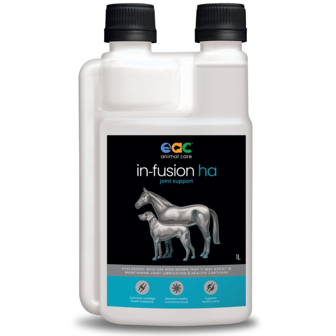 EAC Animal Care in-Fusion HA - High Quality Hyaluronic Acid Supplement for Horses, Dogs & Cats
