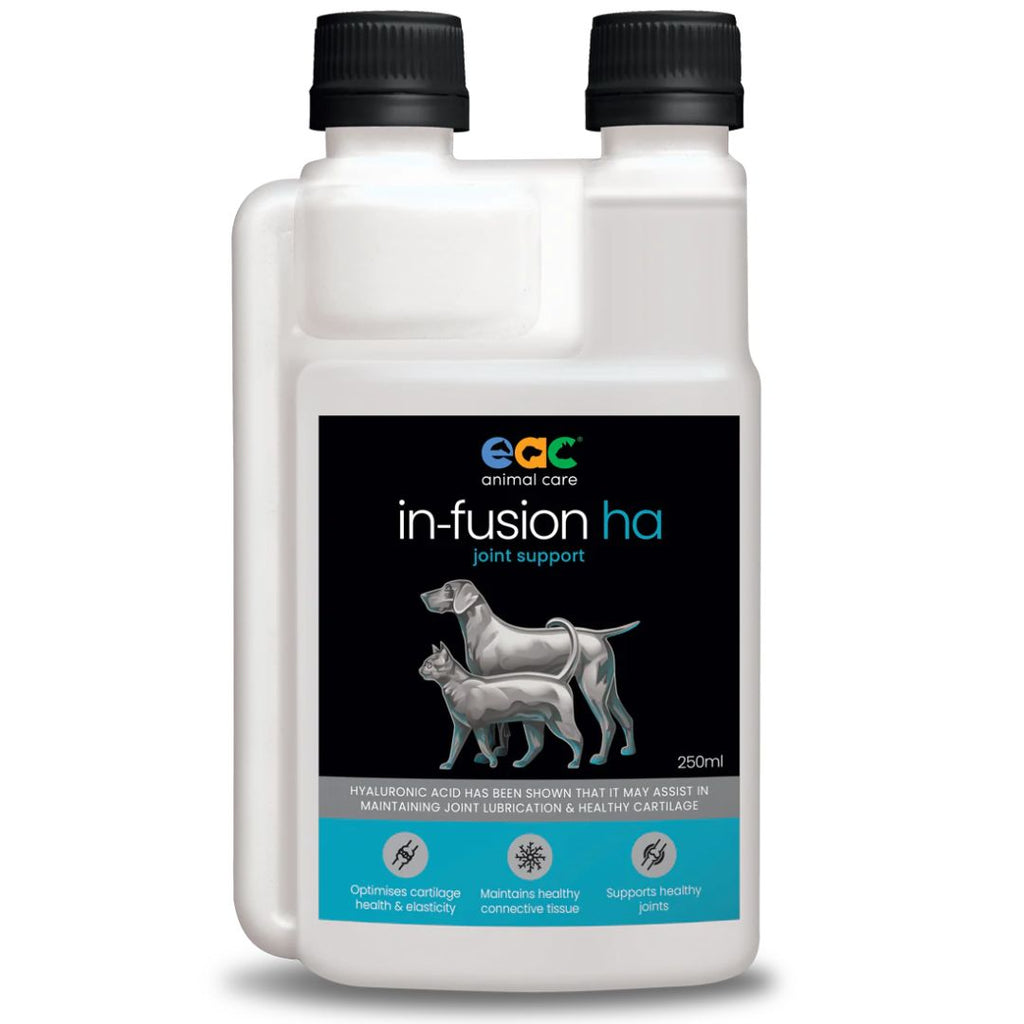 EAC Animal Care in-Fusion HA - High Quality Hyaluronic Acid Supplement for Horses, Dogs & Cats