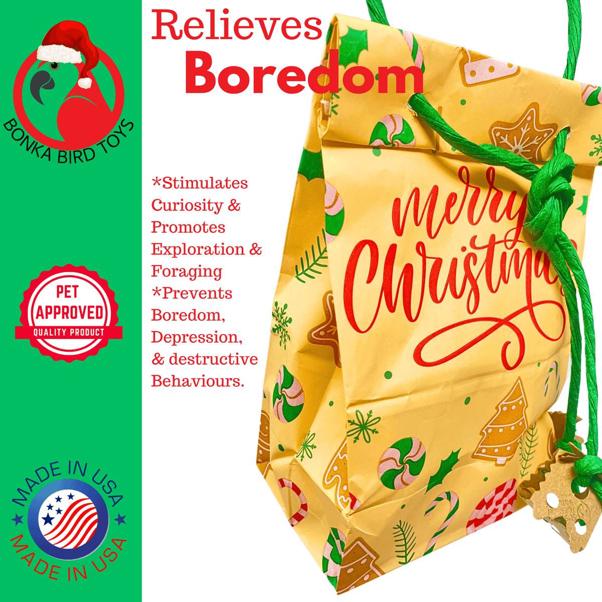 2752 Merry Christmas Treat Bag