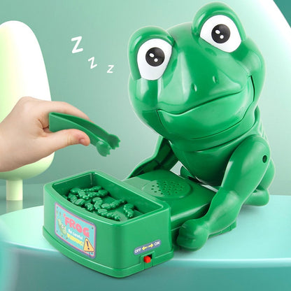 🔥Funny Frogs Biting Toys😍