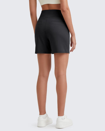 ⏳HOT SALE 70% OFF🔥 Women's High-Waist Bermuda Shorts with Pockets 🎯 | Running Yoga Casual Activewear 😎 | Buy 2 FREE Shipping – UK Stock! 🇬🇧