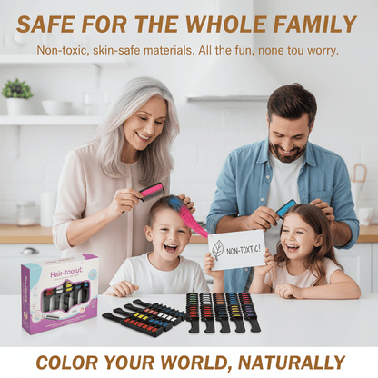 💇‍♀️✨Christmas Sale 50%🔥Festive Fun Hair Chalk Combs