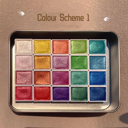 ❄️ Winter Sale 50% OFF😊20 Colors Watercolor Set