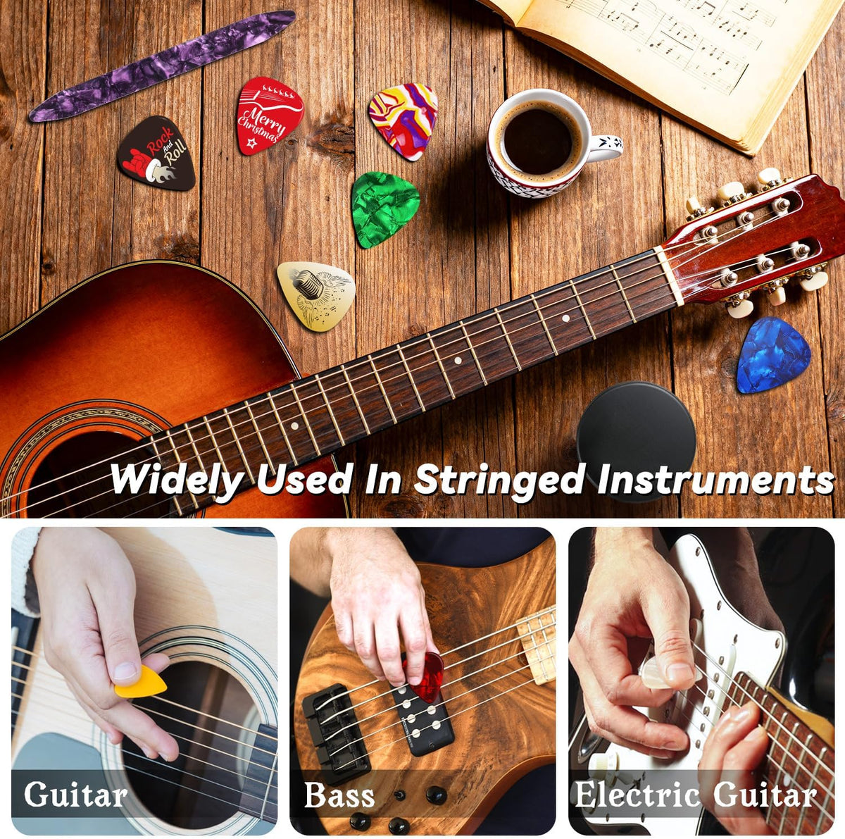 🔥LAST DAY 50% OFF🎸Guitar Picks Advent Calendar 2025🎁