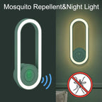 🔥Summer Promotion 50% OFF – Frequency Conversion Ultrasonic Mosquito Killer with LED Sleeping Light🔥