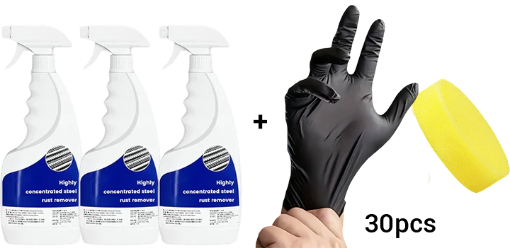 💥 Buy 2 Get 1 Free🔥🛠️ Highly Concentrated Rust Remover for Steel & Iron – Deep-Acting, Effortless, and Metal-Safe