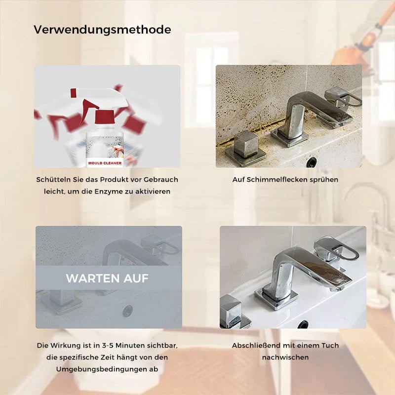 Anti-mould cleaning foam (🎁Gift Free Towels and Sponges)