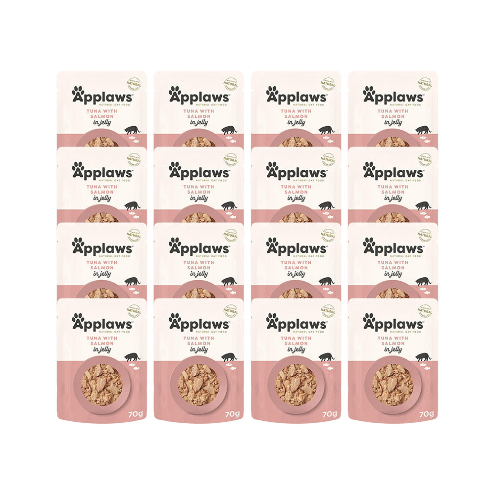 APPLAWS Tuna with Salmon Jelly Wet Cat Food for Adult Cat