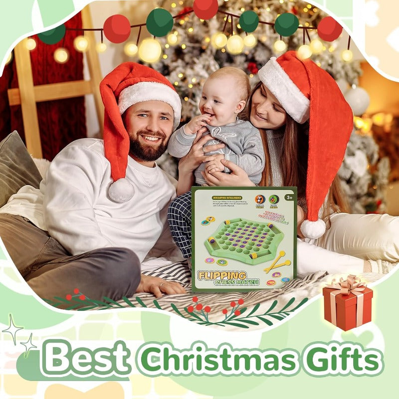 🎁LAST DAY PROMOTION 50% OFF!!⏰Flip-Match Board Game for Kids – DIY Flip Chess Board for Kids