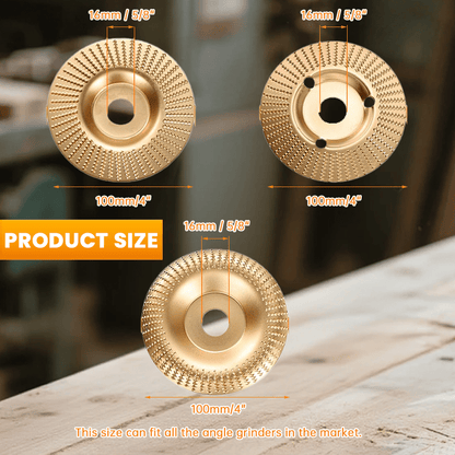 🏆LAST DAY BUY 2 GET 1  FREE!!🔥TRUKUT™ Wood Carving Sanding Discs 🛠️Durable & Precision-Grit • Safe, Long-Lasting 🔒