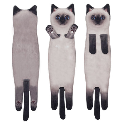 🎁 Christmas Sale 50% OFF🎅 Funny Cat Hand Towels🐱