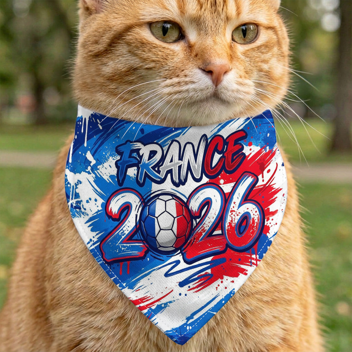 Pet Soccer - Personalized Pet Bandana
