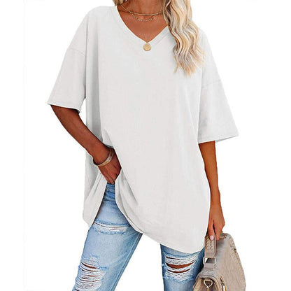 🌷2025 Limited Sale 50% Off🌷Ladies V-Neck T-Shirt