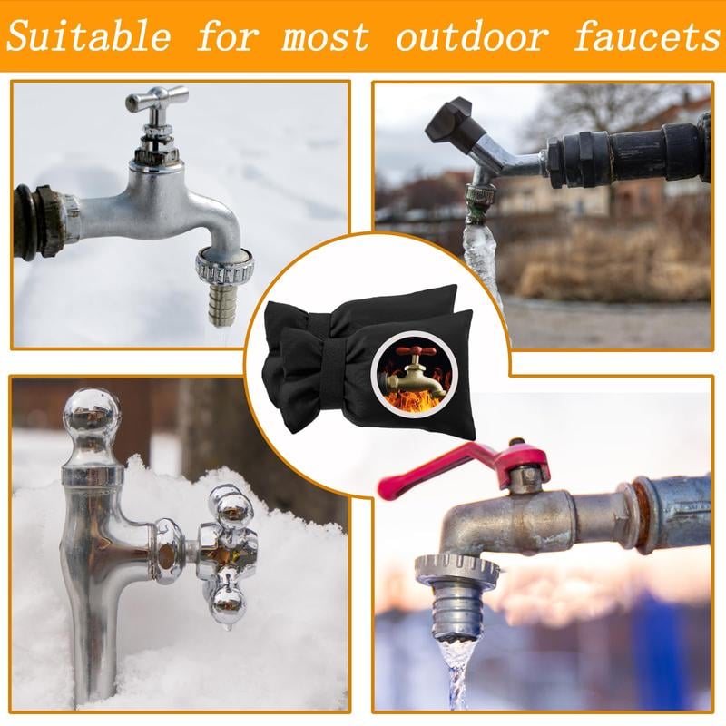 ❄️LAST DAY SALE - BUY 1 GET 1 FREE!!⚡50K+ SOLD!✨Outdoor Faucet Covers for Winter Freeze Protection❄️