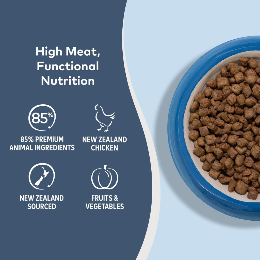Ziwi Peak Steam and Dried Dog Food Cage-Free Chicken with orchard Fruits