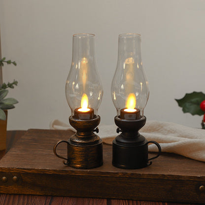 ✨Christmas Sale-49%🕯️LED Vintage Kerosene Lamp Electronic Swing Candle🔥