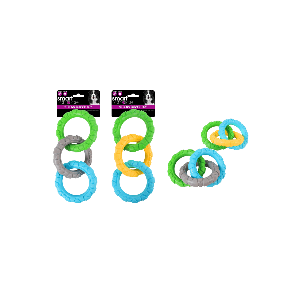 TPR Ring Dog Toy 20X9Cm