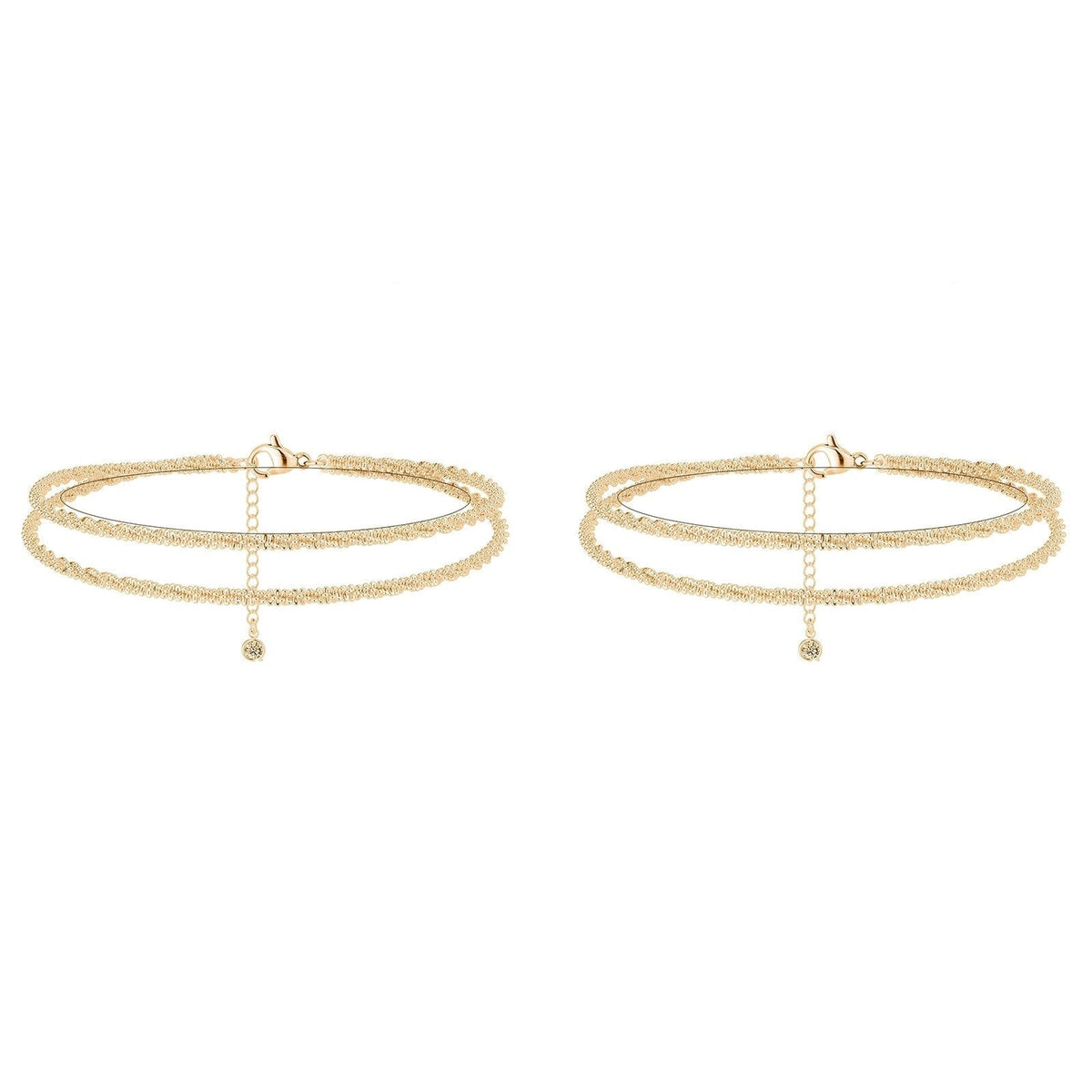 🌸Mother's Day Promotion🥰Dainty Layered Waterproof Anklet For