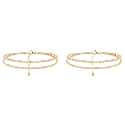 🌸Mother's Day Promotion🥰Dainty Layered Waterproof Anklet For