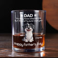 I Own You For Sure Sitting - Personalized Whiskey Glass