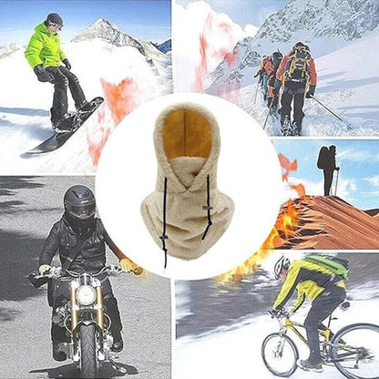 ❄️Winter Sale 50% Off🔥Winter Outdoor Sherpa Hooded Sports Windproof Mask🎁The Best Christmas Gift🎄