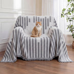 All-seasons Chenille Fabric Double-sided Anti-scratch Home Decoration Armchair Cover