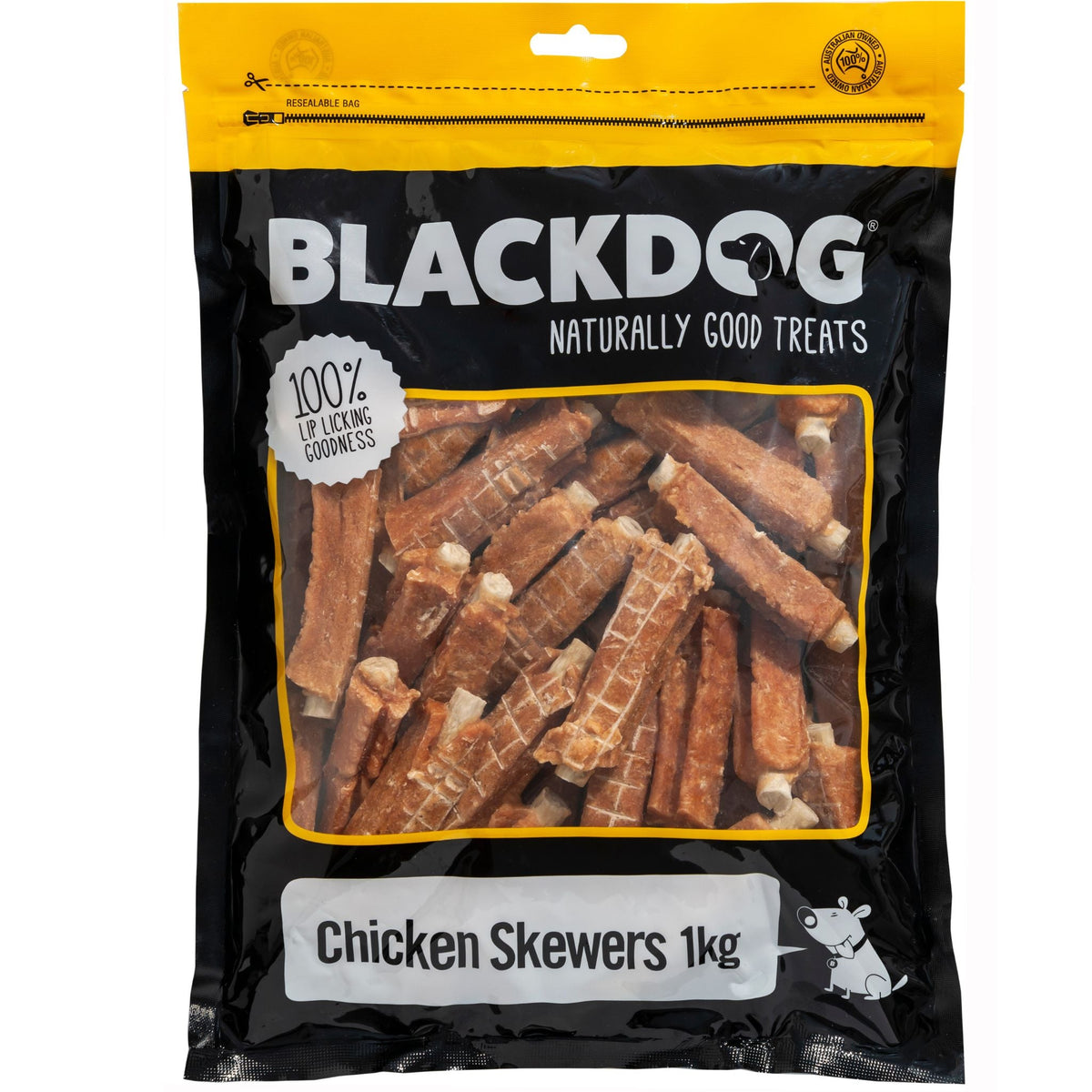BlackDog Chicken Skewers Dog Treats