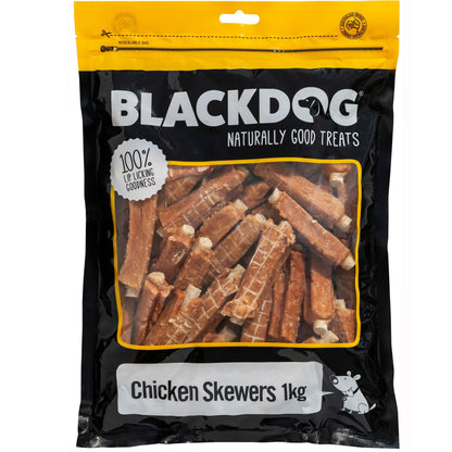 BlackDog Chicken Skewers Dog Treats