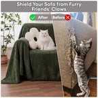 Soft Plush Water-resistant Multi-Purpose Furniture Protection Armchair Cover